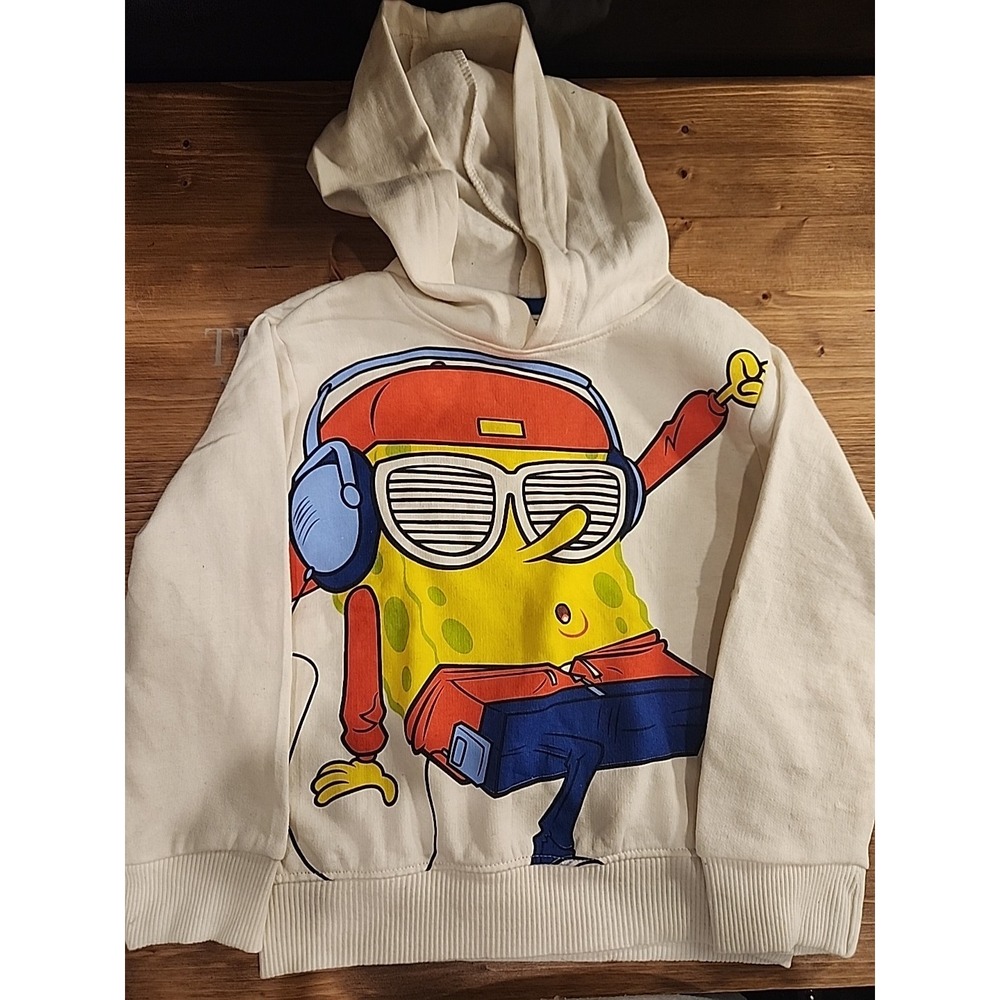 NEW Toddler SpongeBob Cool Shades Hoodie Sife 4 T